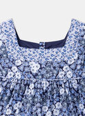 Marineblaues und weißes Kleid mit Blumenmuster LEROBETTE / 24H2PFJ1ROB070