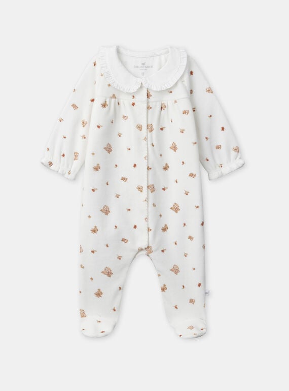 Off white BABYGROW NOEMIE / 25H0NF11GRE001