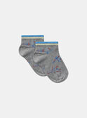 Jacquardsocken Dinosaurier KLABAGE / 24E4PGN1SOQ943