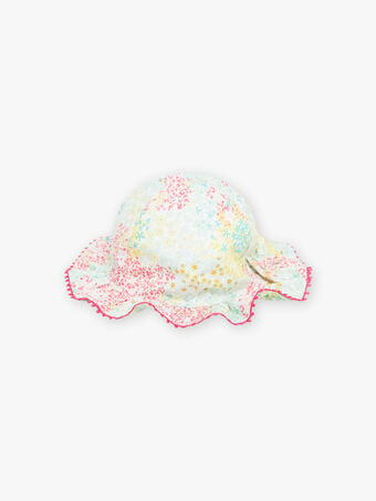 Schicke Mütze mit geblümten Schnüren für Baby Mädchen CASCARLETT / 22E4BFN1CHA811