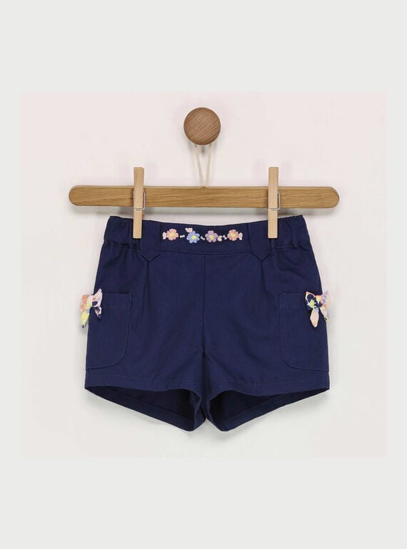 Marineblaue Shorts RAILGA / 19E1BFD1SHO070