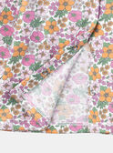 Mehrfarbige Bluse mit Blumendruck KABONNIE / 24E1BF31TEE001