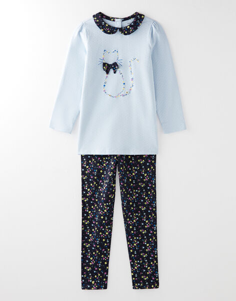 Sky Blue Pajamas Pyjama Enfant Sergentmajor