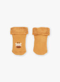 3 beige Socken mit Tiermotiven GANASH / 23H4BGI1LC3007