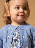 Greyish blue CARDIGAN MADORICE / 25E1BF81CAR205