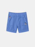 Bermuda-Shorts aus Seersucker KAOFFY / 24E1BGN2BERC208