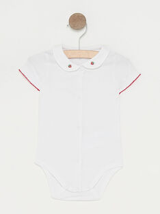 Baby-Set Body und Latzhose für Mädchen TUVANDA / 20E0CFR1ENS000