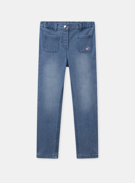 Jeans, hellblau, Mädchen NOSLIMETTE / 25H2PFP1JEAP269