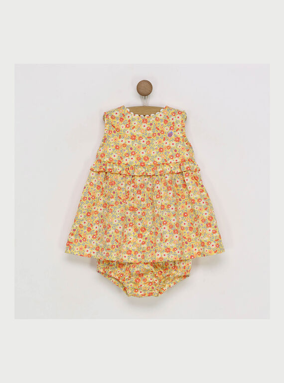 Gelbes Trägerkleid RAODILE / 19E1BFH2CHS010