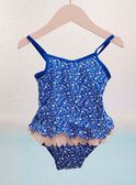 Einteiliger Badeanzug für Baby Mädchen mit Blumendruck CIVAINA / 22E4BFO2MAI208