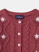 Strawberry rose CARDIGAN NAESTER / 25H1BFL2CAR308