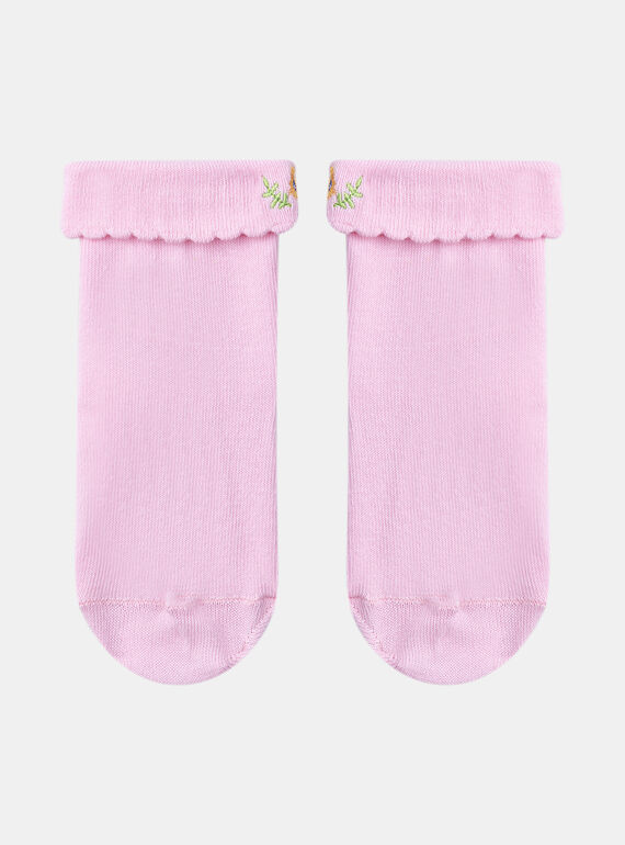 Light rose SOCKS KACHAETTE / 24E4PF31SOQ318