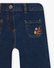 Wide-Legs-Jeans aus dunklem Denim DONATETTE / 22H2PFF1PANK005