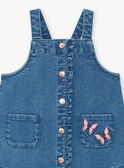 Jeans-Kleid für Mädchen ZAFLORIANE / 21E1BFB1CHSP269