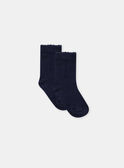 3er-Pack Socken gestreift, gemustert oder einfarbig, Baby Mädchen NAGERTRUDE / 25H4BFP1LC3001