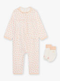 Baby Mädchen Strampler und Söckchen mit Blumenmuster CEGENNY / 22E5BF51GRE001