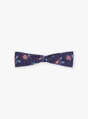 Marineblaues Stirnband mit Blumenmuster FAZOLI / 23E4BFR1BAN070