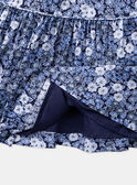 Marineblaues und weißes Kleid mit Blumenmuster LEROBETTE / 24H2PFJ1ROB070