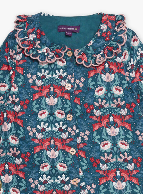 Twill-Bluse mit Blumenprint DATAHINA / 22H1BFZ1CHEG633