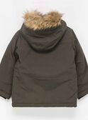 Dark kaki Parka PAMOAGE / 18H3PGG2PAR609