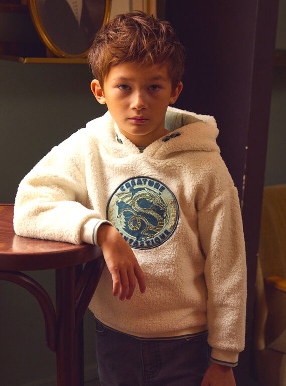 Light beige SWEAT SHIRT LADOTAGE / 24H3PGQ1SWE811