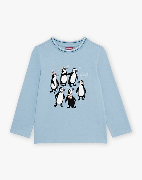 T-Shirt mit Pinguinmuster DUGAMAGE / 22H3PGY1TMLC233