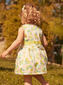 Set mit Wendekleid und Bloomer in Gelb und Lila LAALYSE / 24H1BFI1ROB116