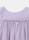 Kleid aus plissiertem Tüll im Farbton Parma KAFARAH / 24E1BFL3ROB320