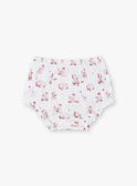 Bedrucktes Popeline-Kleid, Blümchen und Baby-Mädchen-Stirnband ZOLISE / 21E0CFY2ENS000