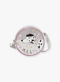 Silberne Umhängetasche für Baby-Mädchen mit Dalmatiner-Motiv BEBAGETTE / 21H4PF21BES956