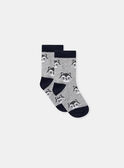 Socken, grau meliert Jacquard NAIRWAN / 25H4BGP1SOQJ920