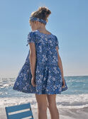 Marineblaues und weißes Kleid mit Blumenmuster LEROBETTE / 24H2PFJ1ROB070