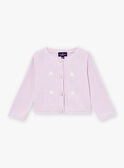 Strickcardigan in Lila LAAGLAE / 24H1BFI1CARH705