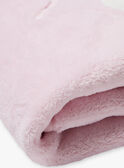 Baby Mädchen blass rosa Decke BOA / 21H0AF41D4P301