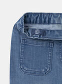 Jeans, hellblau, Mädchen NOSLIMETTE / 25H2PFP1JEAP269
