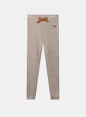 Heather beige LEGGINGS (bottom) LITRICETTE / 24H2PFK2LGA011