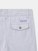 Gestreifte Bermuda-Shorts KRERAGE / 24E3PGL1BERA016