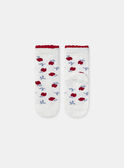3er-Pack Socken gestreift, gemustert oder einfarbig, Baby Mädchen NAGERTRUDE / 25H4BFP1LC3001