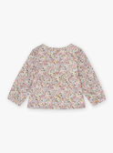 Baby Mädchen Popeline Bluse mit Blumendruck CADORY / 22E1BFB1CHED315