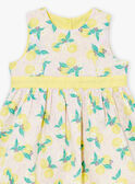 Set mit Wendekleid und Bloomer in Gelb und Lila LAALYSE / 24H1BFI1ROB116