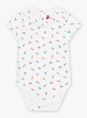 Strampler für Baby Mädchen in Pfirsichgrün CAPATRICIA / 22E1BFM1BOD001