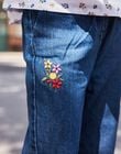 Paperbag-Jeans mit Gürtel mit Blumenmuster DIPANETTE / 22H2PFE1JEAP274