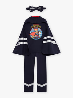 Pyjama Verkleidung Superheldin blaue Nacht Kind Junge CYJAMAGE2 / 22E5PGE1PYT705