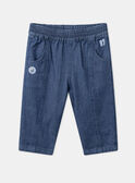 Blaue Denim-Hose mit Ausschnitten LADORIAN / 24H1BGJ1JEAP274
