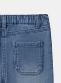 Jeans, hellblau, Mädchen NOSLIMETTE / 25H2PFP1JEAP269
